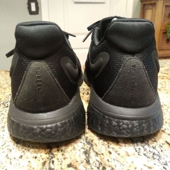 Adidas Supernova M Core Triple Black Athletic Running Sneakers H04467 Mens Sz 11 - Picture 11 of 12